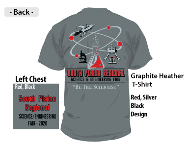 SPRSEF 2020 t-shirt design picture.