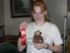 Megan wins an Academic Decathlon Owl and Ribbon [1]