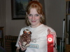 Megan wins an Academic Decathlon Owl and Ribbon [2]