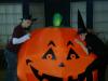 Megan and Kayla raising the great pumpkin