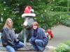 Megan and Kayla with Santa Boar (BG)-1