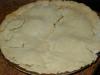 Apple pie ala Monica---note maple leaf design in crust