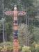 Totem at Butchart Gardens