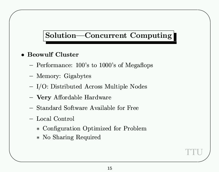 Solution---Concurrent Computing -- Slide
15